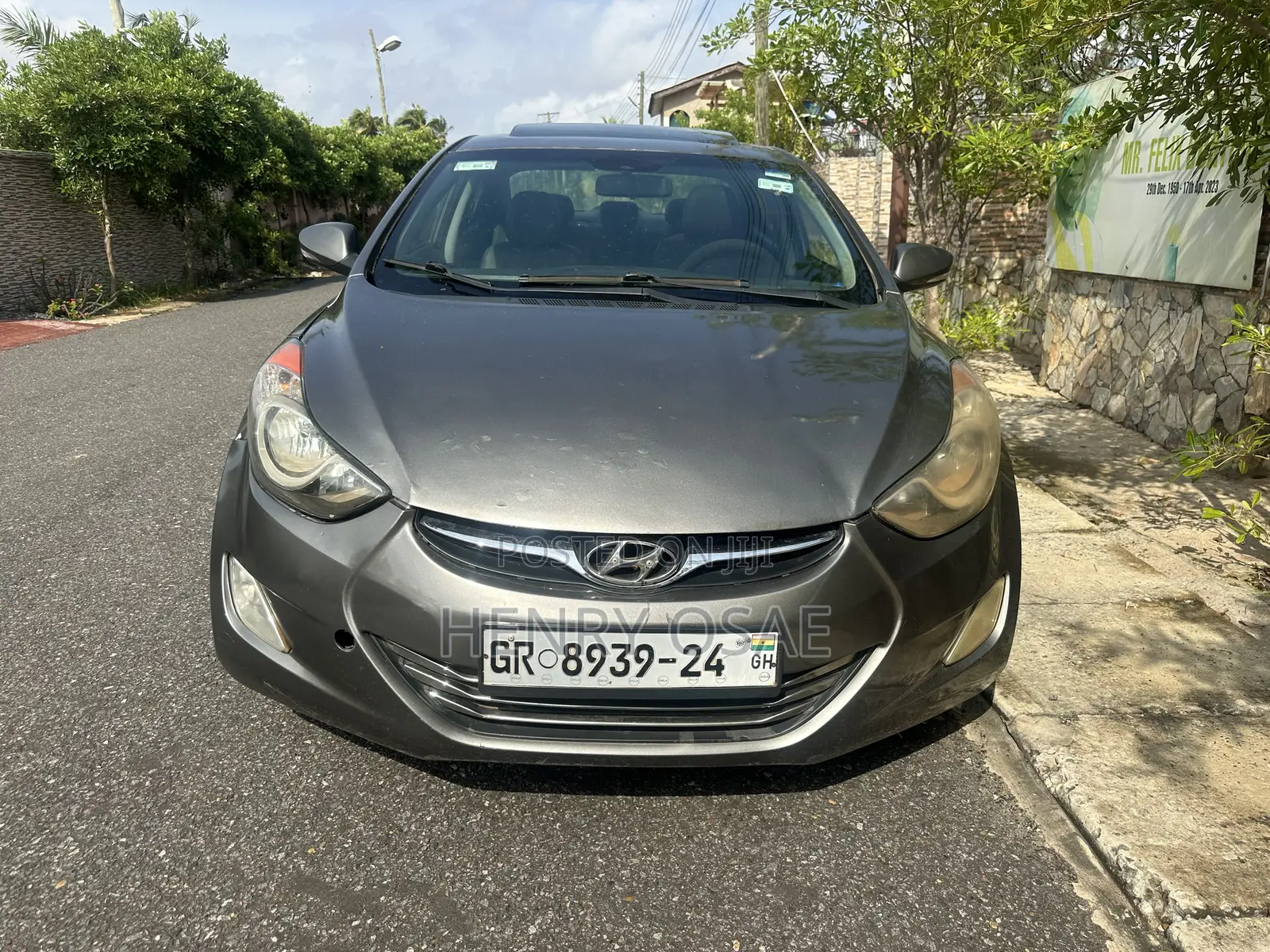 Hyundai Elantra SE 4dr Sedan (1.8L 4cyl 6A) 2015 Gray