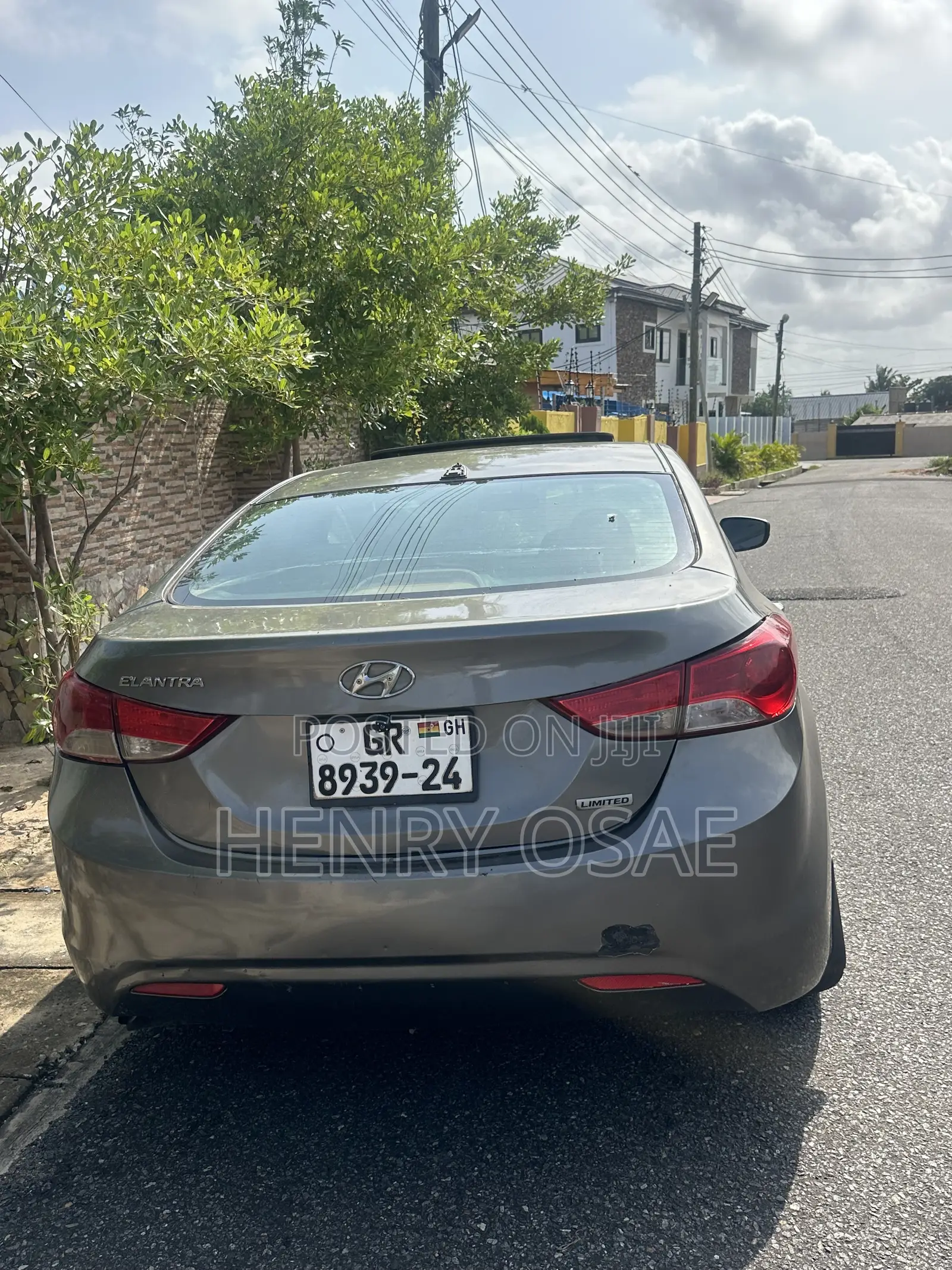 Hyundai Elantra SE 4dr Sedan (1.8L 4cyl 6A) 2015 Gray