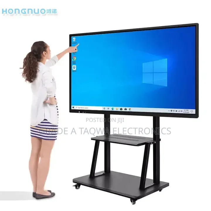 Takes From 60-100 Inches Movable Tv Stand