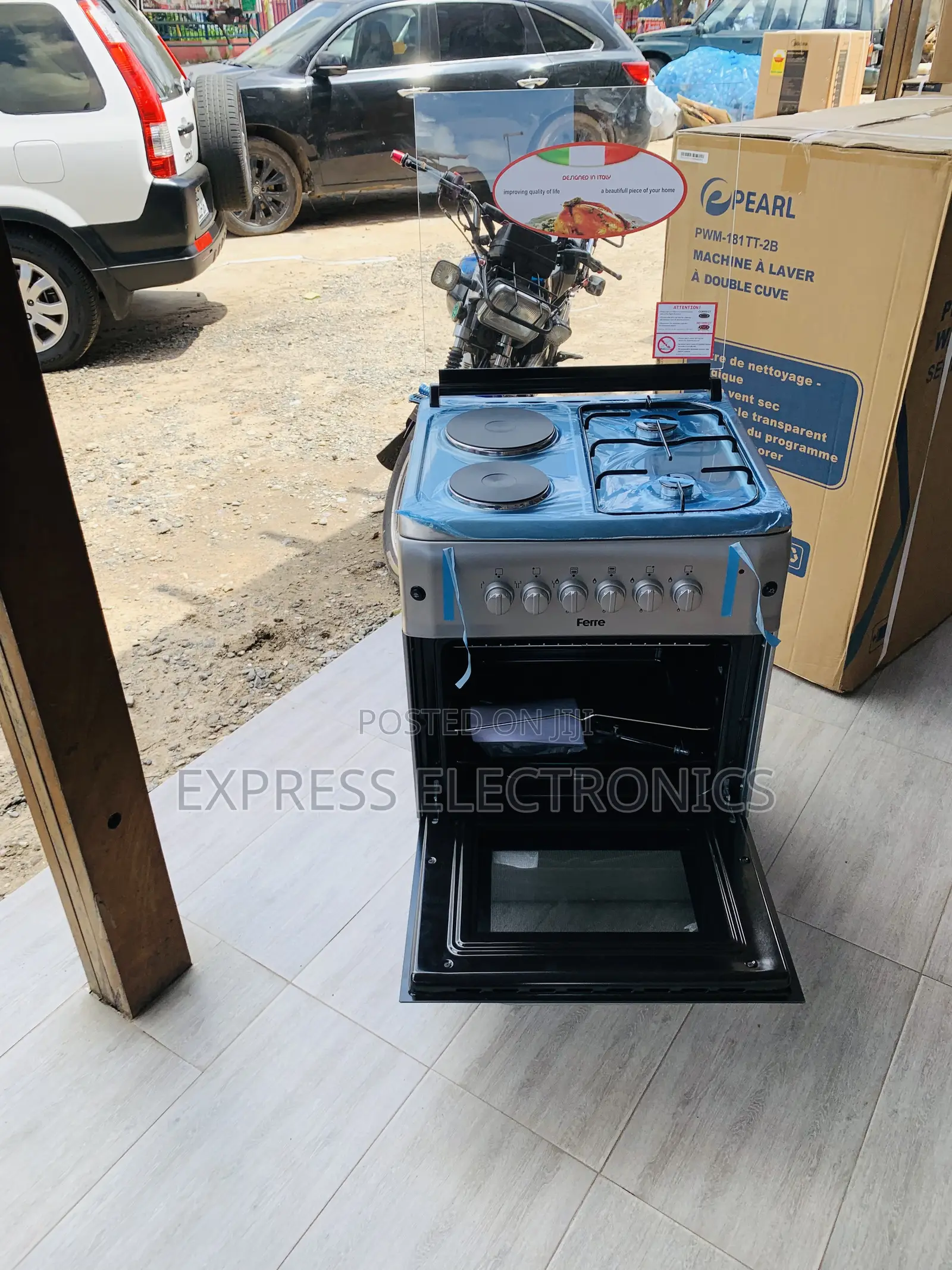 Highly Recommended Gas Electric Cooker Oven 2-2 60/60