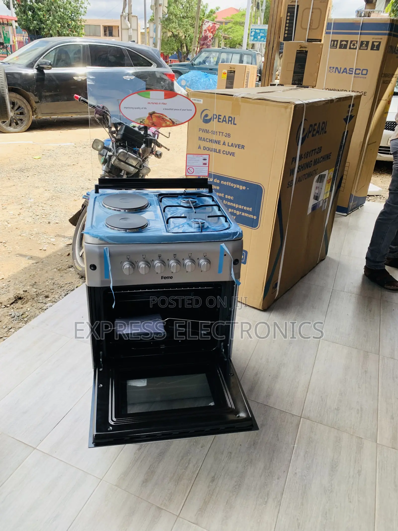 Shop the New Gas Electric Cooker 2-2 60/60 Oven
