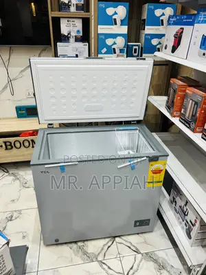 Super Classic TCL Single Door Chest Freezer(Gray)200l