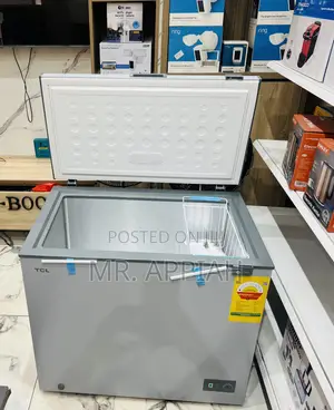 Get Unique TCL Chest Freezer(Gray) 