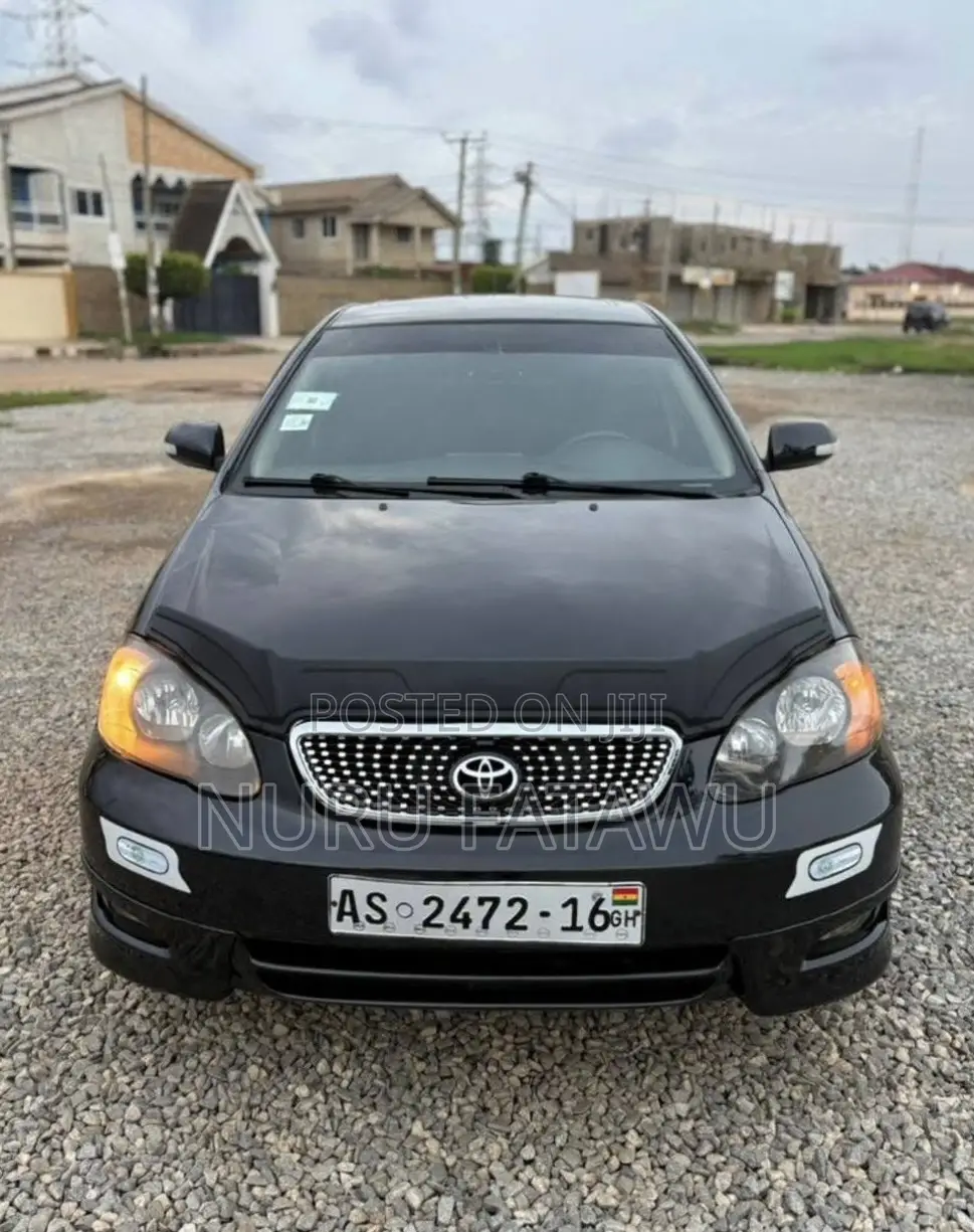 Toyota Corolla 1.8 VVTL-i TS 2007 Black