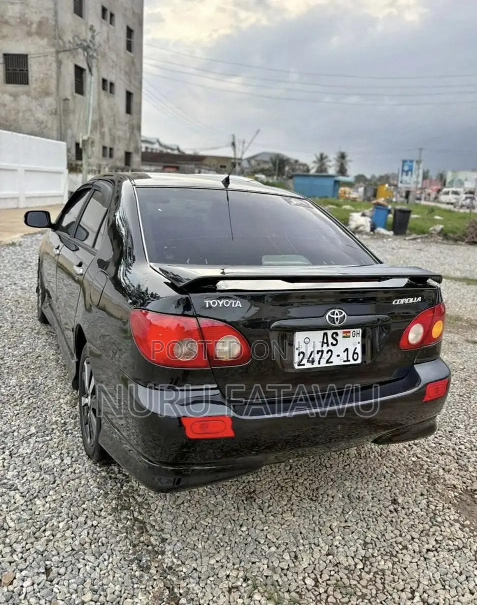 Toyota Corolla 1.8 VVTL-i TS 2007 Black