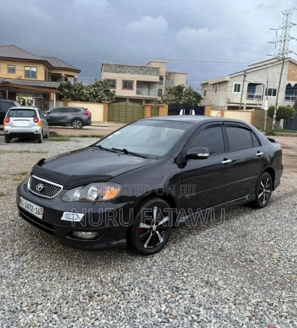 Toyota Corolla 1.8 VVTL-i TS 2007 Black