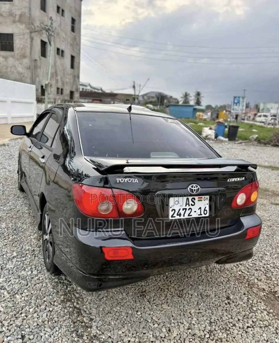 Toyota Corolla 1.8 VVTL-i TS 2007 Black