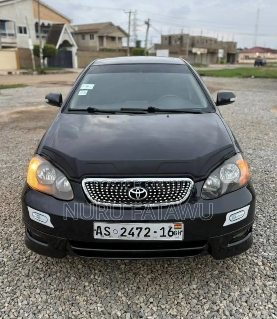 Toyota Corolla 1.8 VVTL-i TS 2007 Black