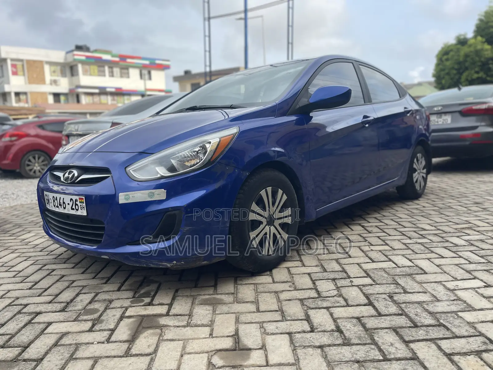 Hyundai Accent GLS 4dr Sedan (1.6L 4cyl 6A) 2014 Blue