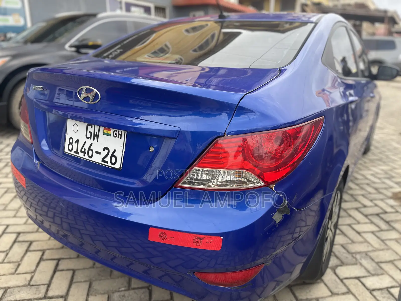 Hyundai Accent GLS 4dr Sedan (1.6L 4cyl 6A) 2014 Blue