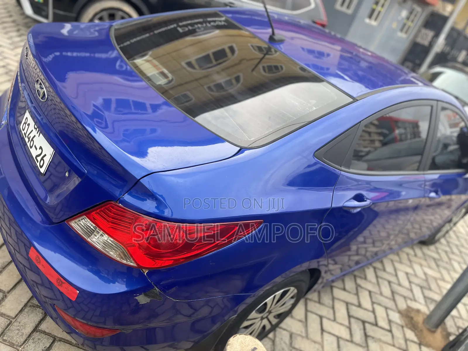 Hyundai Accent GLS 4dr Sedan (1.6L 4cyl 6A) 2014 Blue