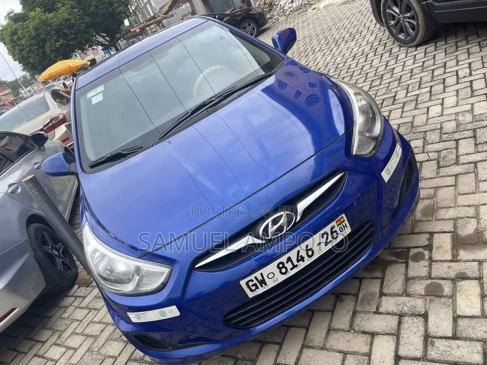 Hyundai Accent GLS 4dr Sedan (1.6L 4cyl 6A) 2014 Blue