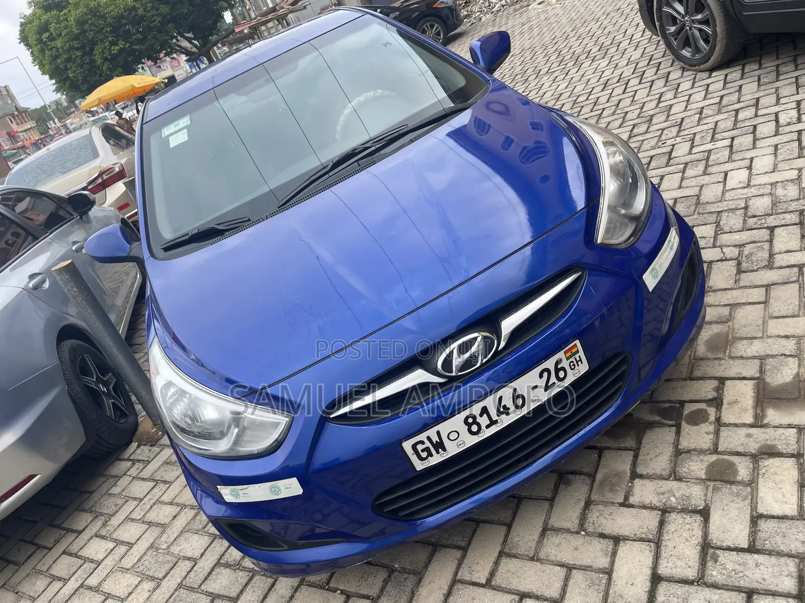 Hyundai Accent GLS 4dr Sedan (1.6L 4cyl 6A) 2014 Blue