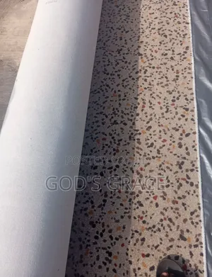 Brownwish With Design Thick And.Heavy Carpet