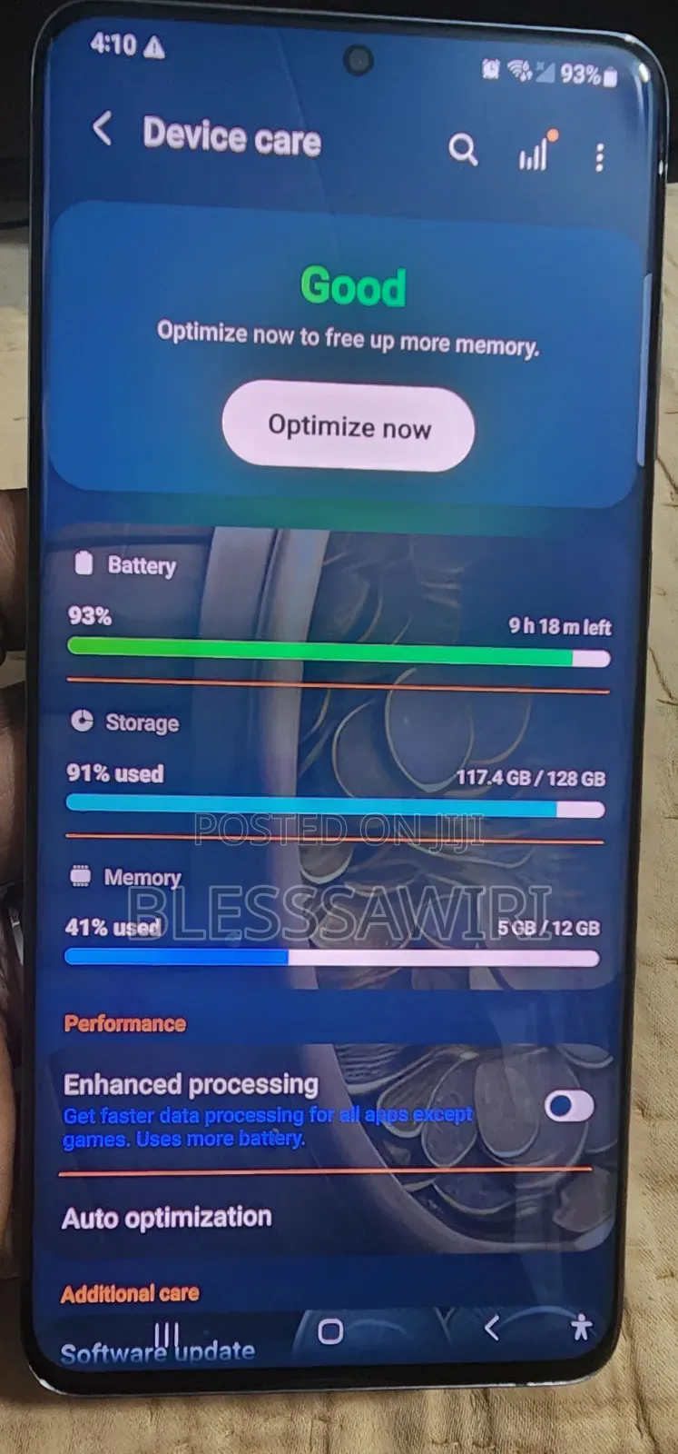 Samsung Galaxy S20+ 5G 128 GB Gray