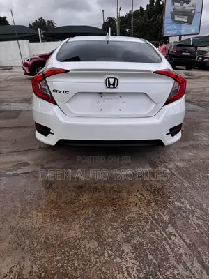 Honda Civic EX-L Sedan 2018 White