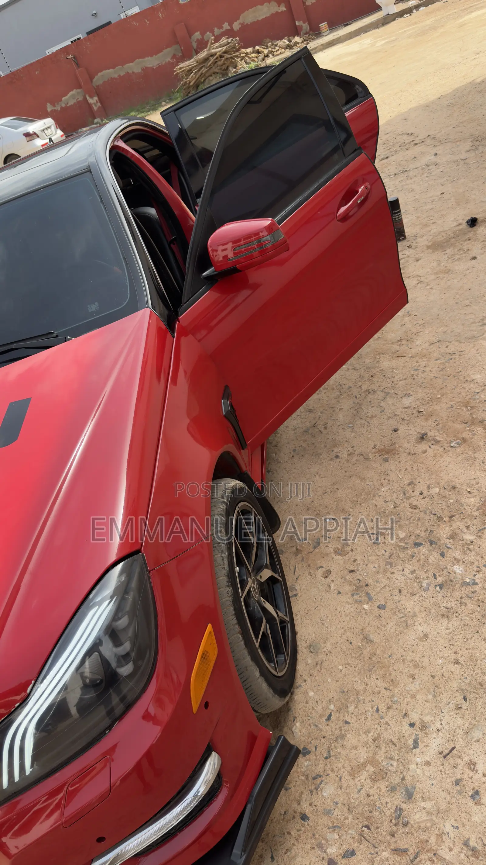 Mercedes-Benz C250 2014 Red