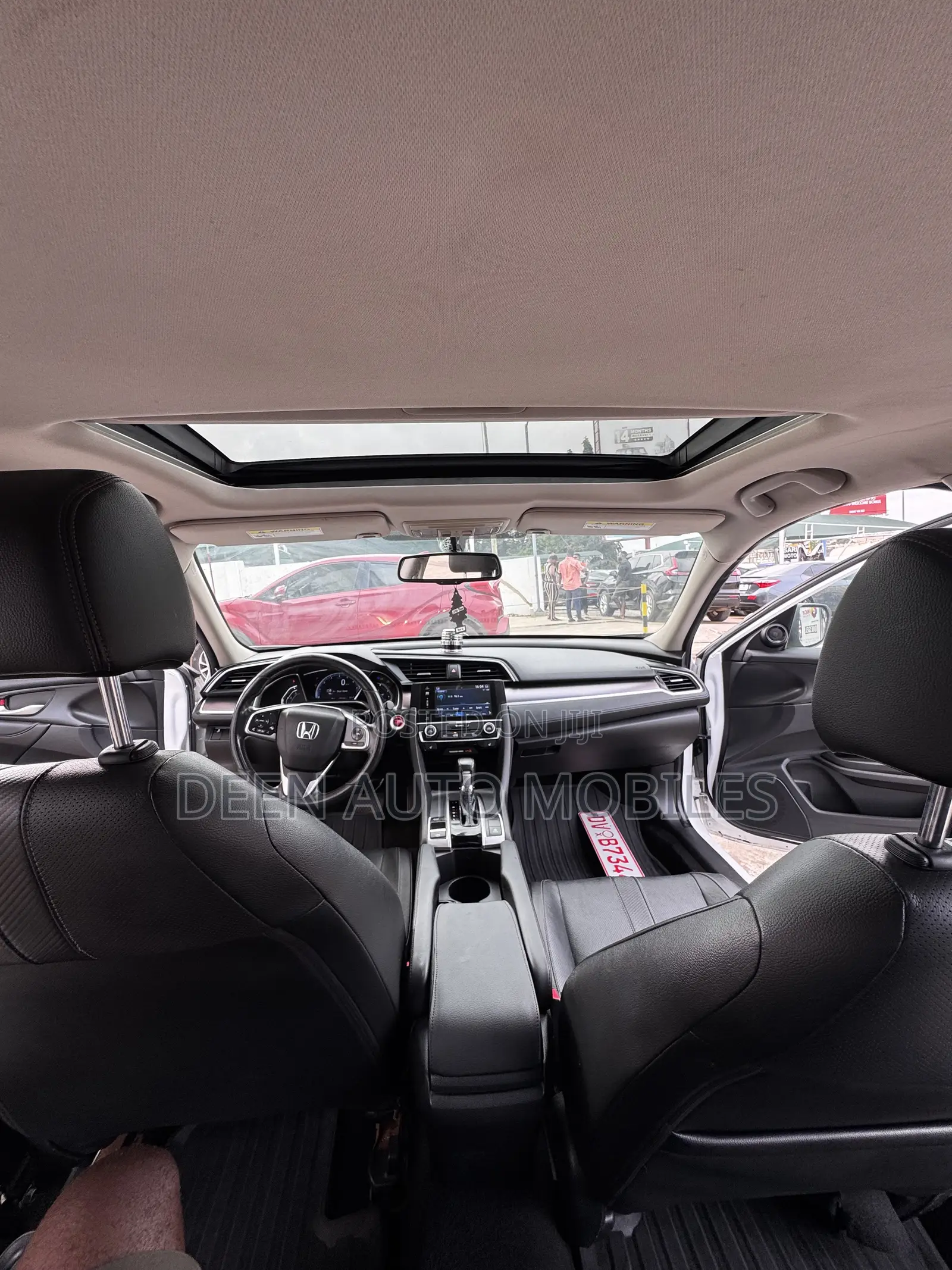 Honda Civic EX-L Sedan 2018 White