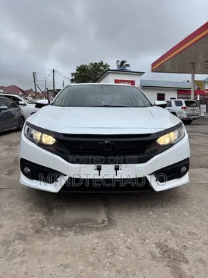 Honda Civic EX-L Sedan 2018 White