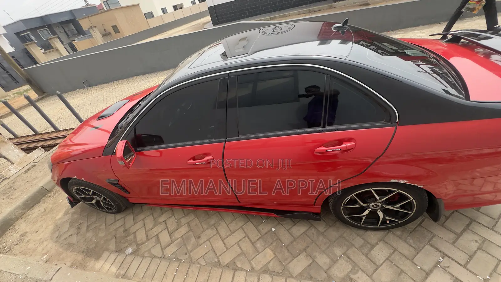 Mercedes-Benz C250 2014 Red