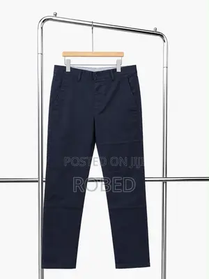None Stretch Khaki Trousers
