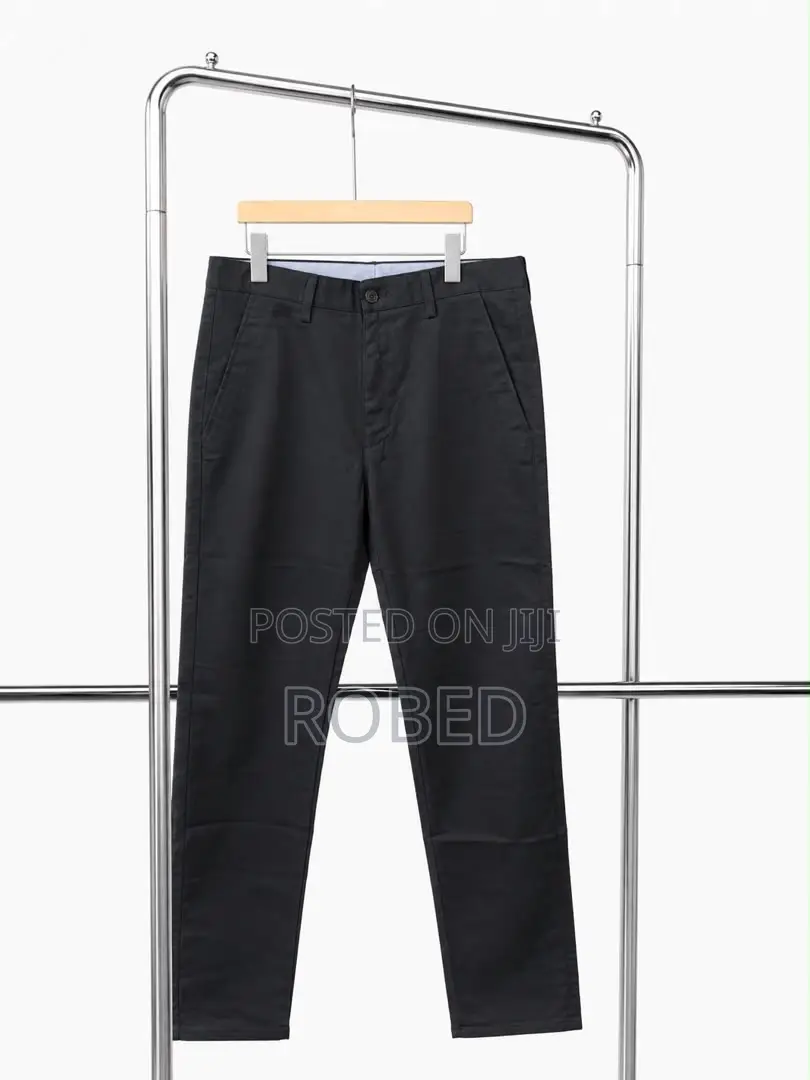 None Stretch Khaki Trousers