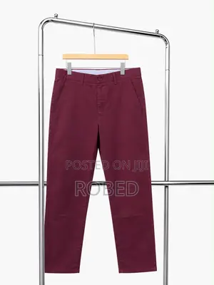 None Stretch Khaki Trousers