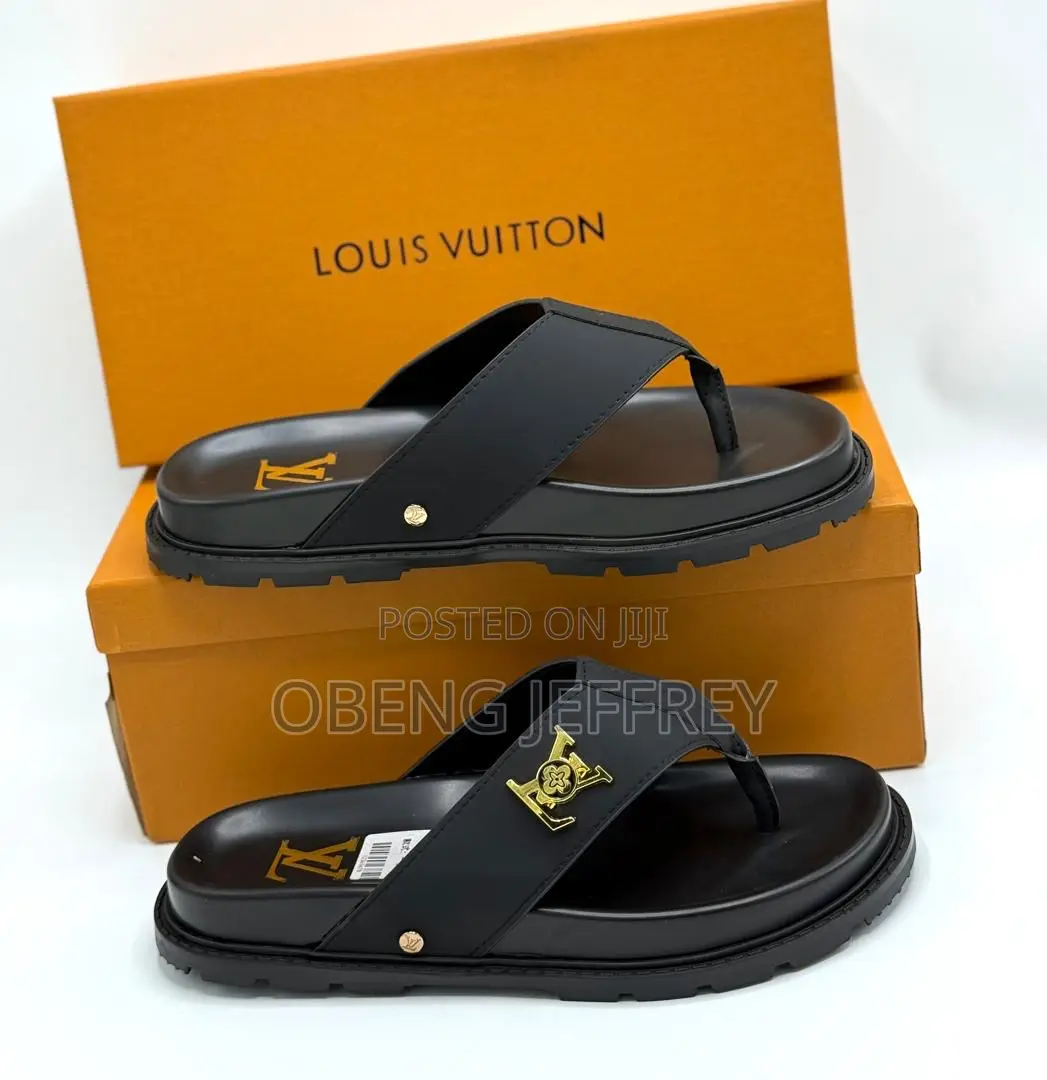 Original Louis Vuitton Slippers in Varieties