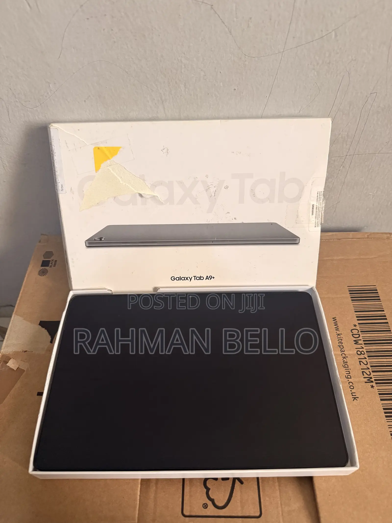 New Samsung Galaxy Tab A9+ 64 GB Black