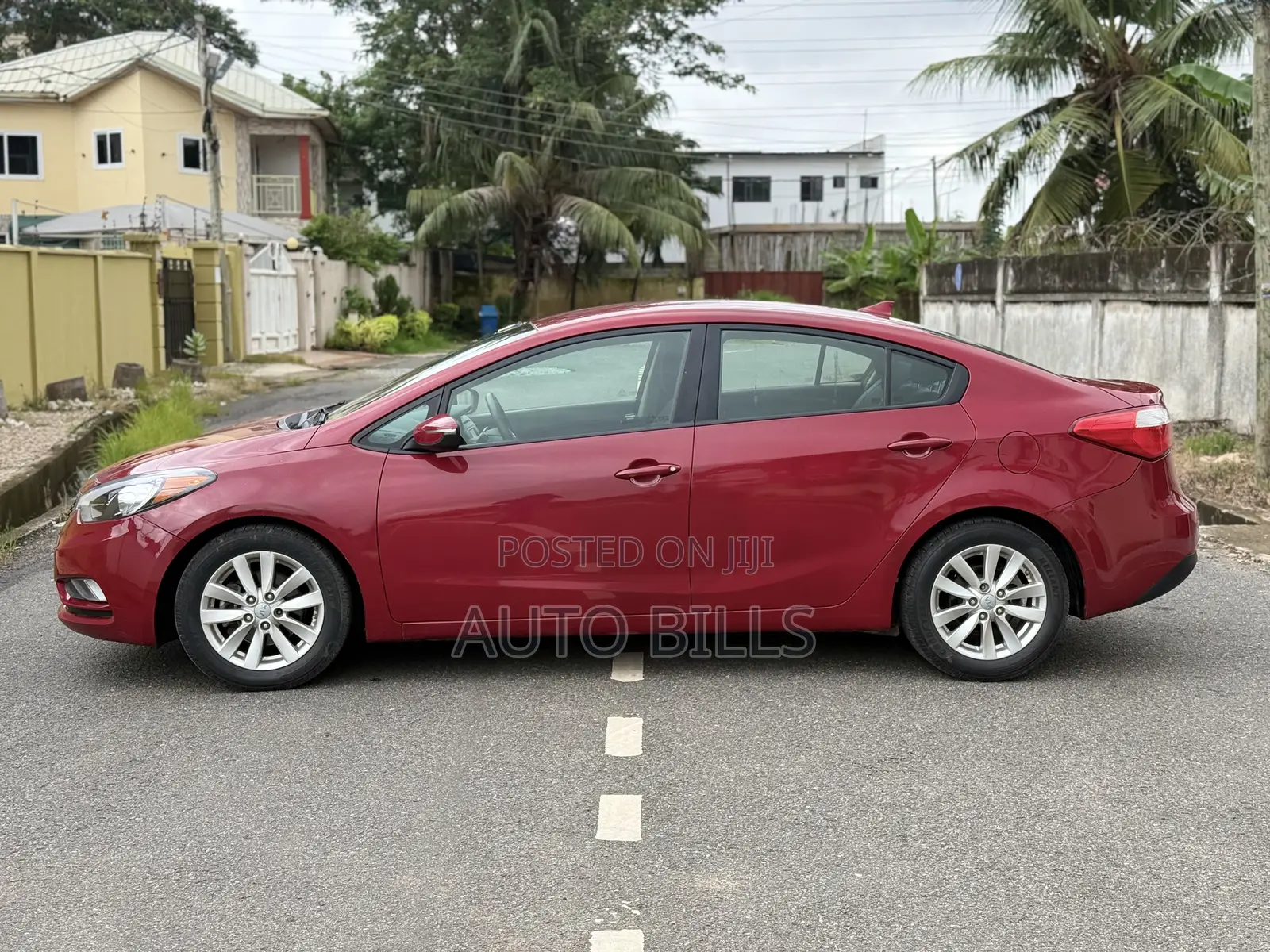 Kia Forte EX Sedan 2016 Red