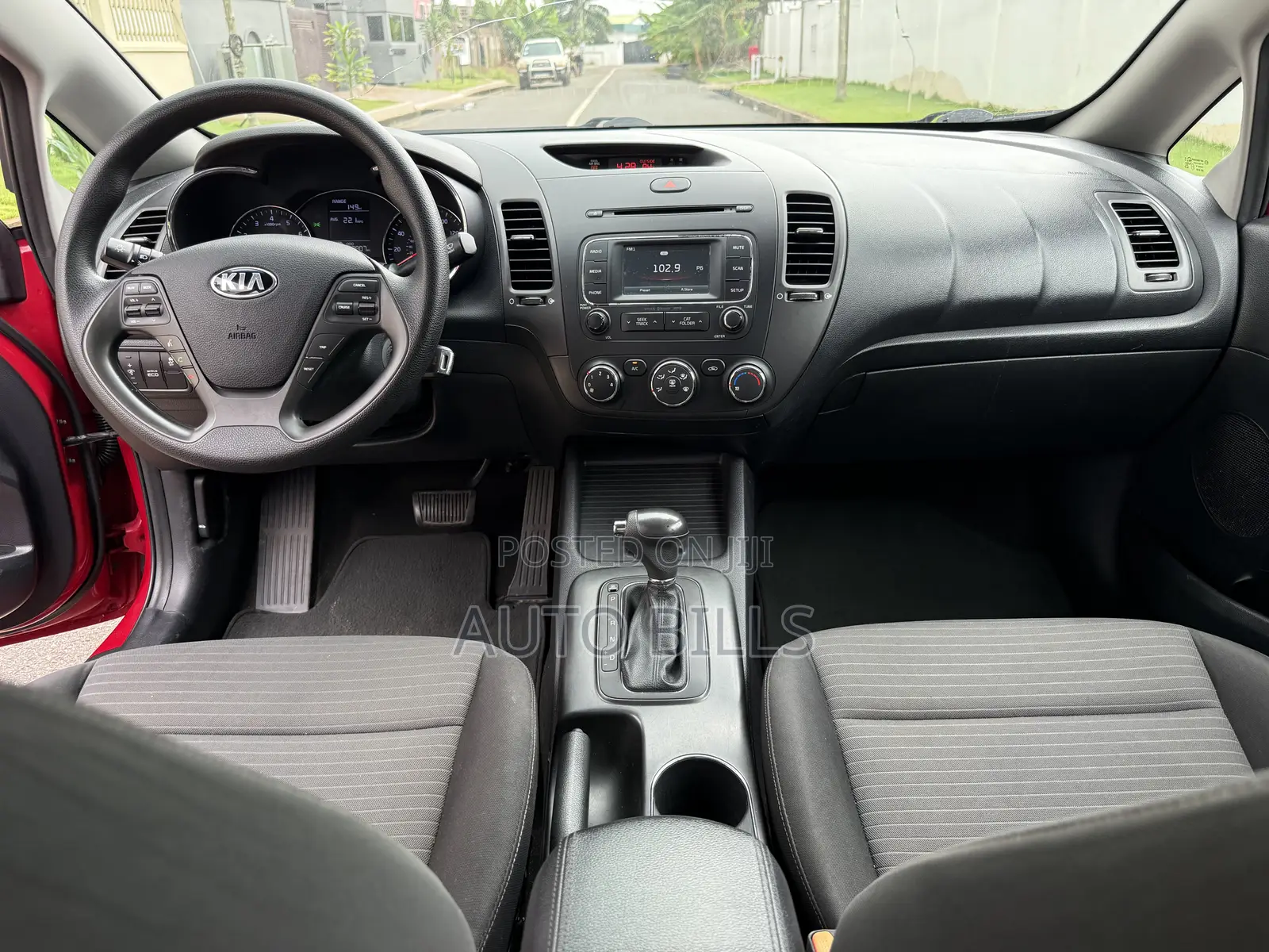 Kia Forte EX Sedan 2016 Red