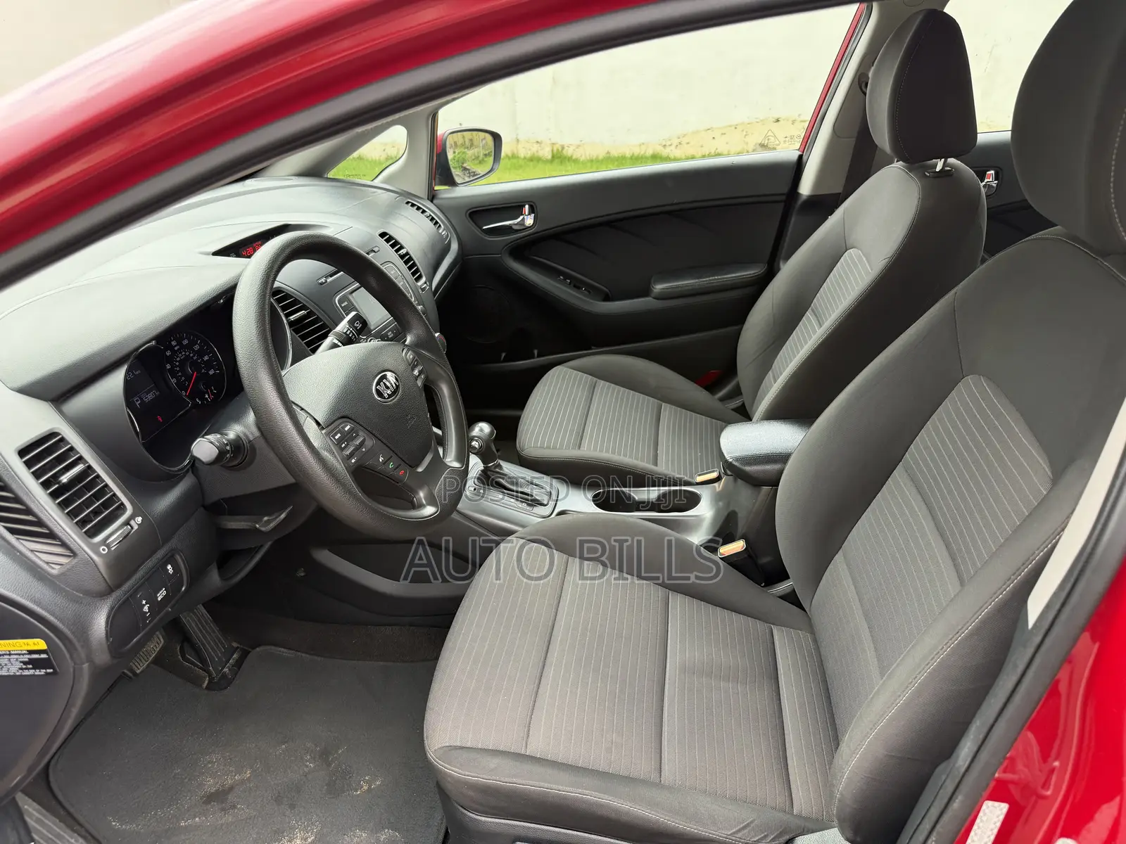 Kia Forte EX Sedan 2016 Red
