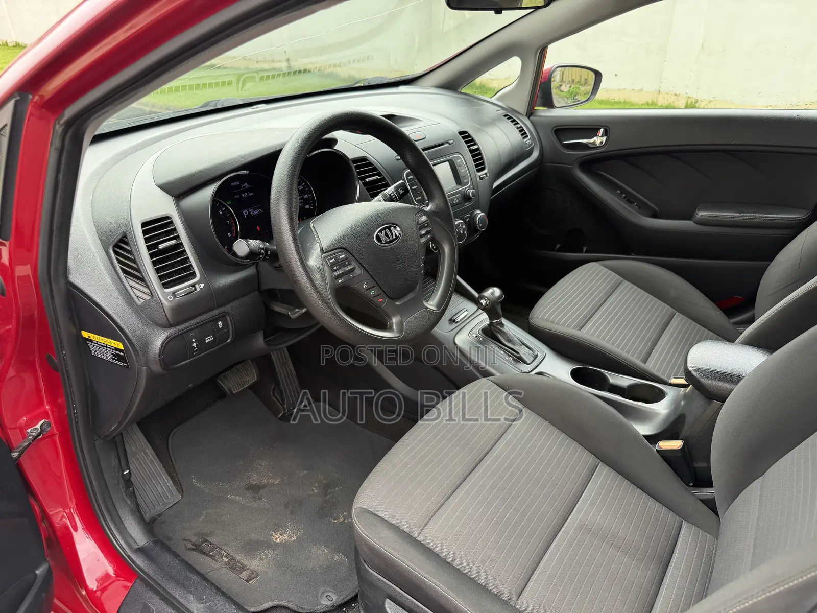 Kia Forte EX Sedan 2016 Red