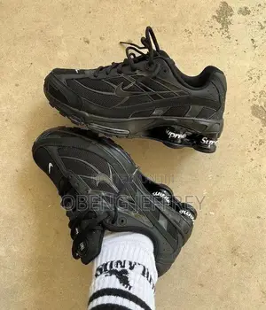 Original Nike Shox Rider Sp Supreme Sleek Black