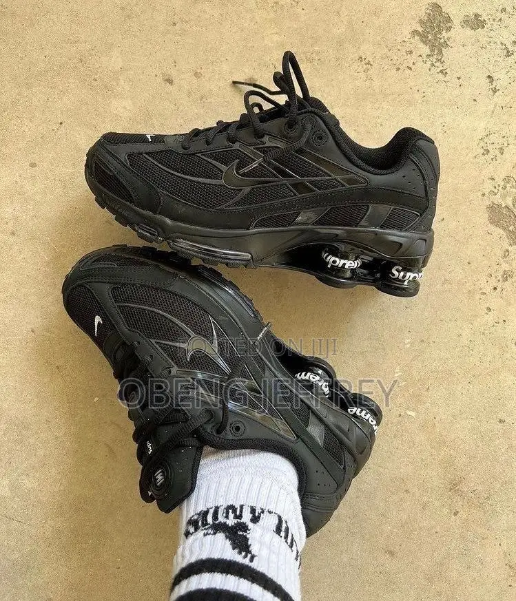 Original Nike Shox Rider Sp Supreme Sleek Black