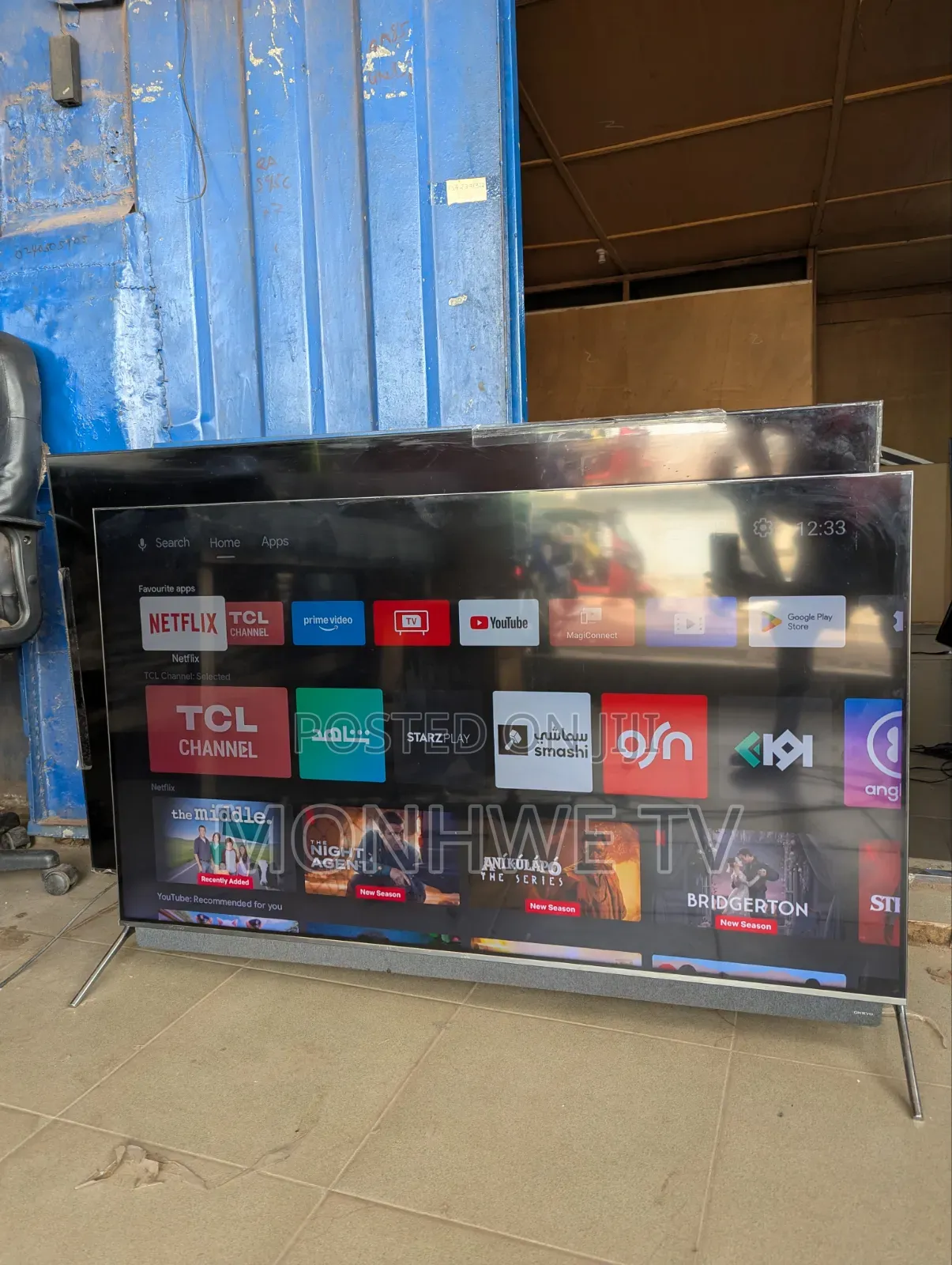 European Grade a TCL Qled Android 55 Inch Premium Display Tv