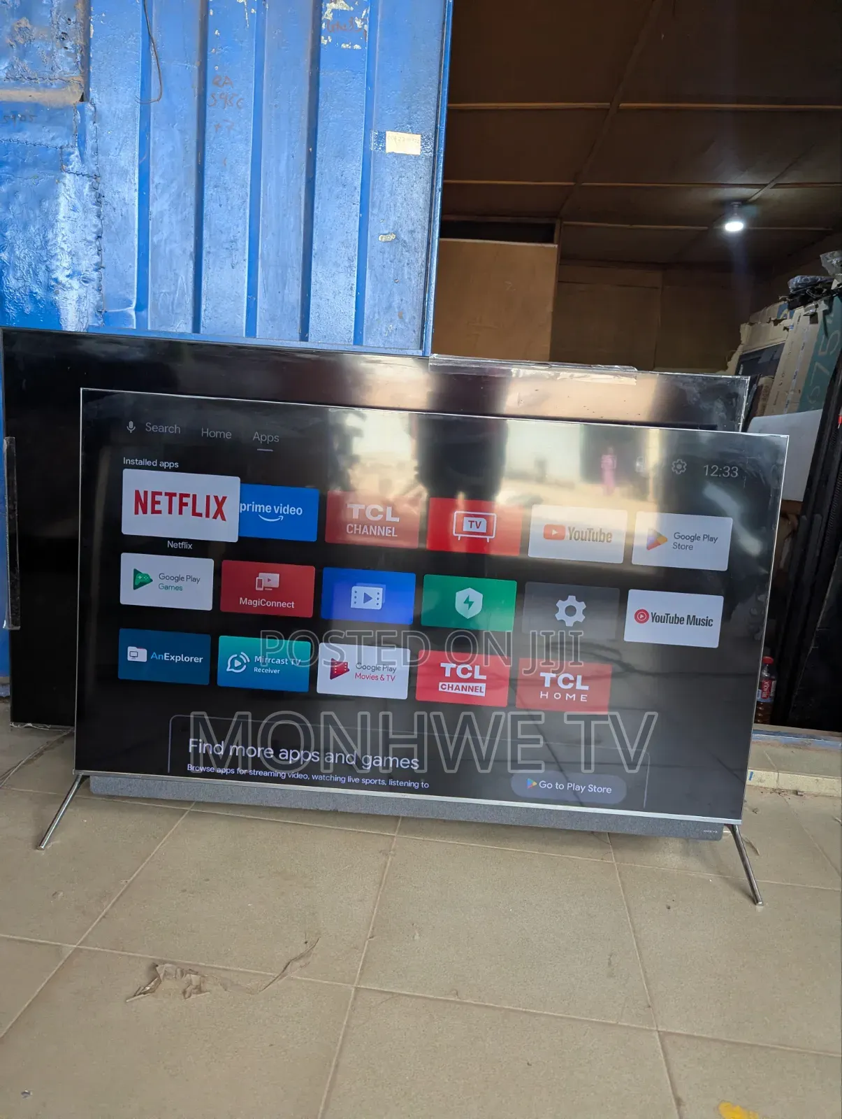 European Grade a TCL Qled Android 55 Inch Premium Display Tv