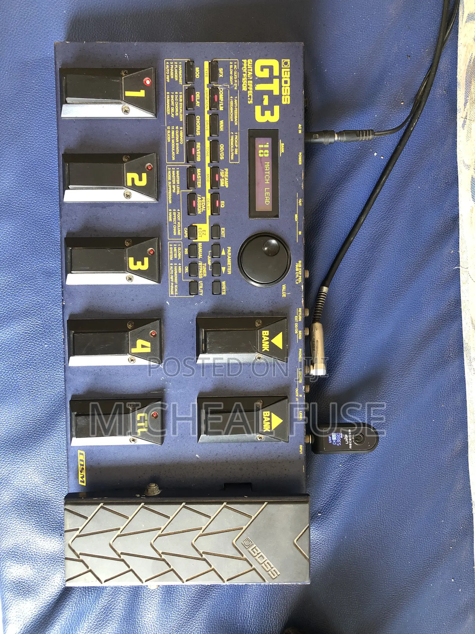 Boss Gt3 Guitar Multi Effect Pedal