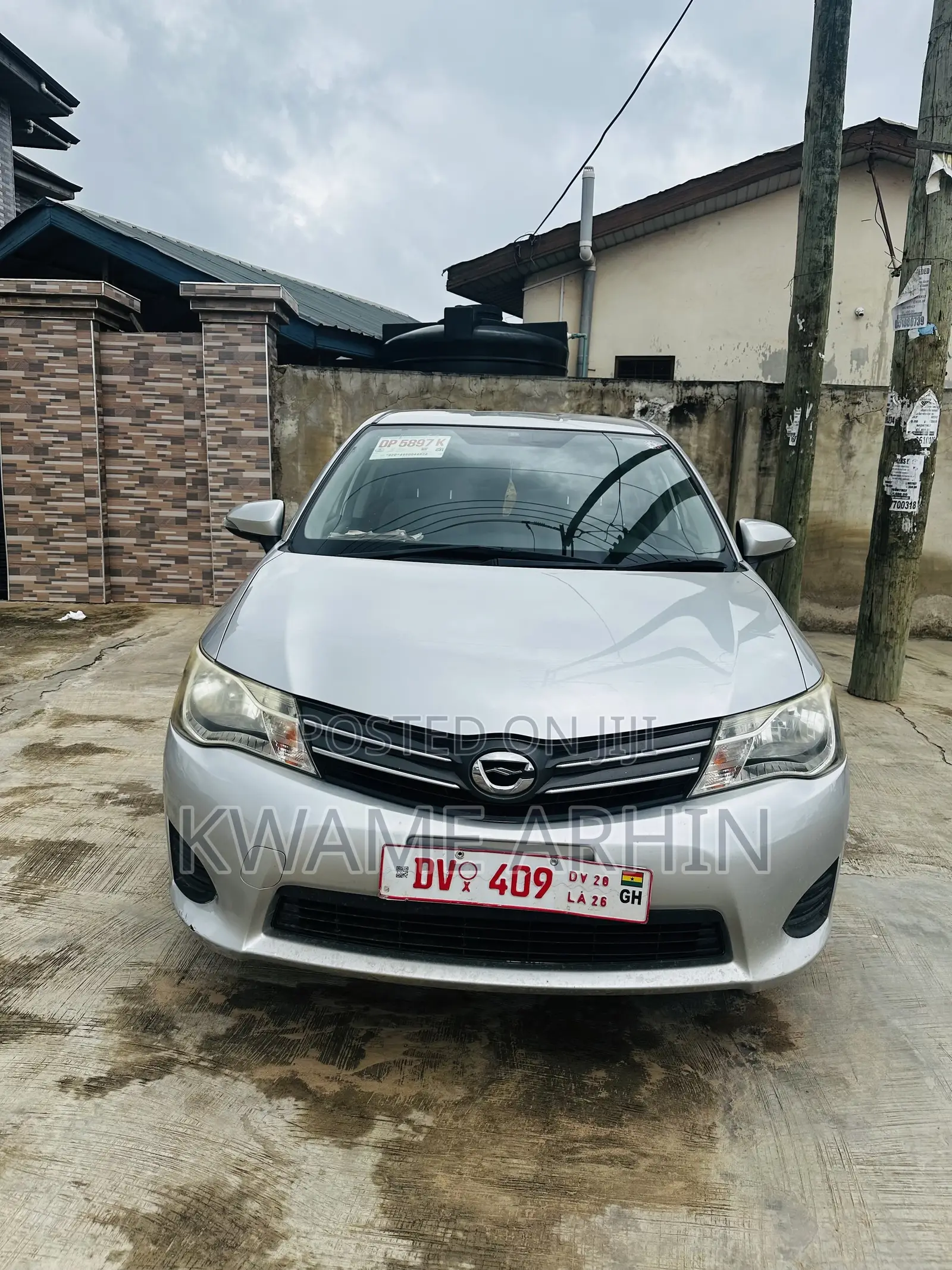 Toyota Axio 1.5 X 2WD 2012 Silver