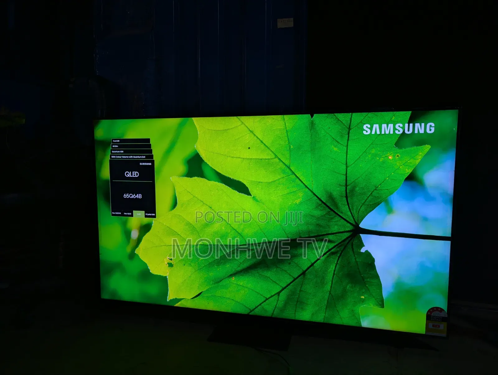 European Grade a Samsung Qled 65 Inchies Premium Display Tv