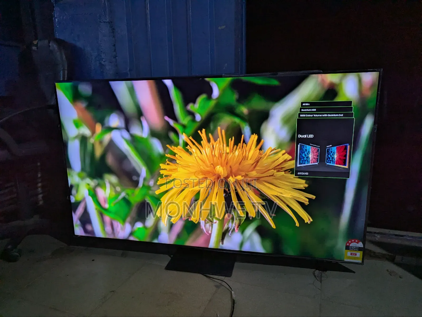 European Grade a Samsung Qled 65 Inchies Premium Display Tv