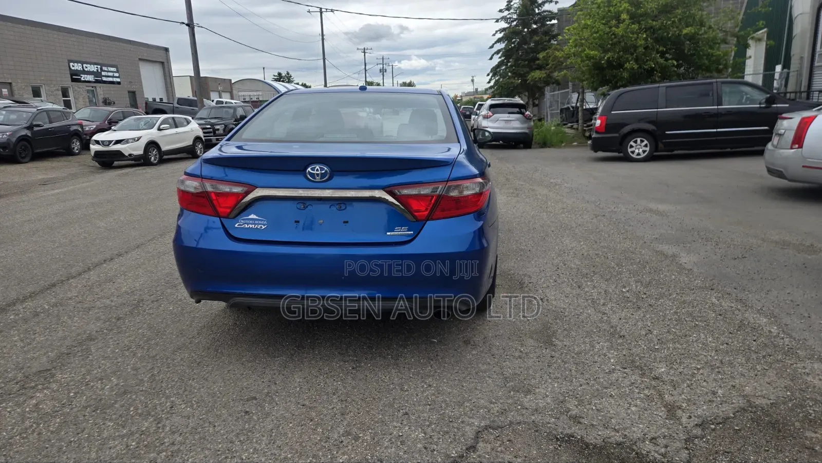Toyota Camry 2016 Blue