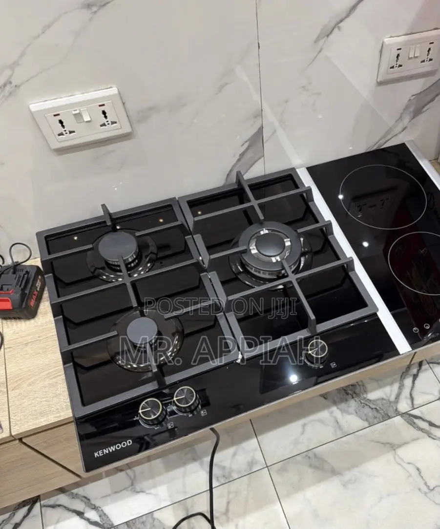 Extremely Durable Kenwood 90cm 3 + 2 Tempered Glass Hob