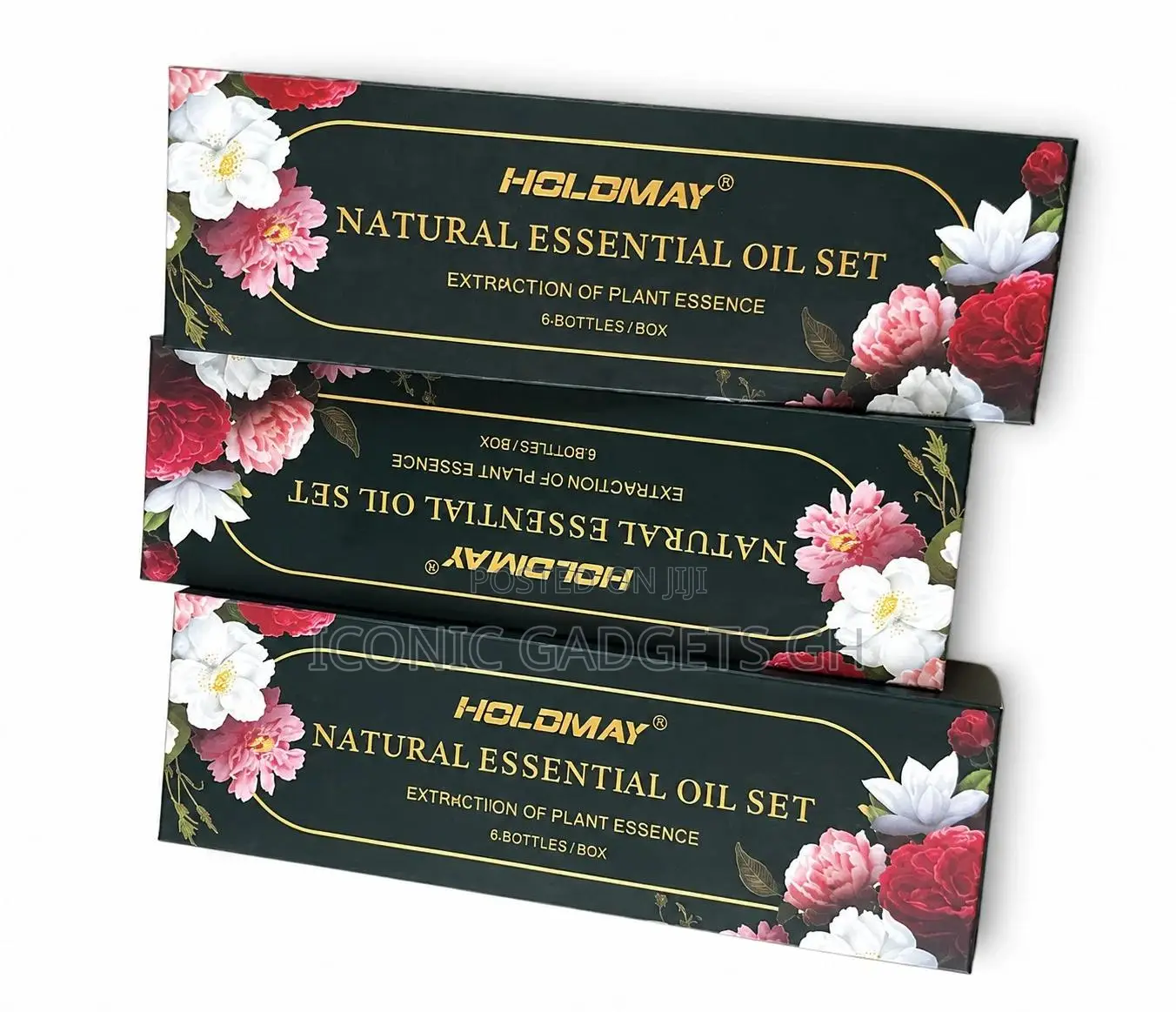 Natural Essential Oil Set – 6 Bottles