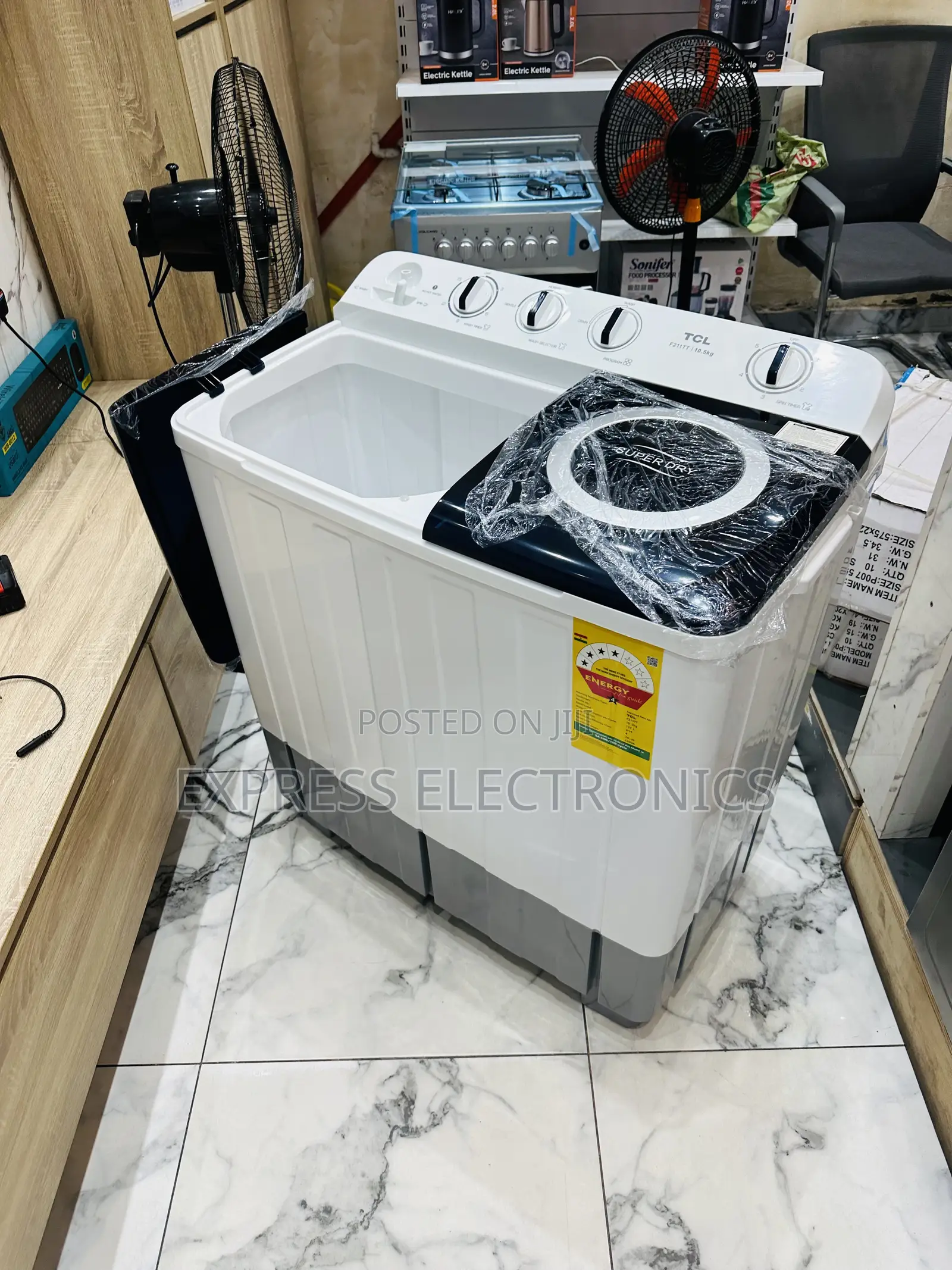Quick Wash and Dry Topload Twintub TCL 10.5hp