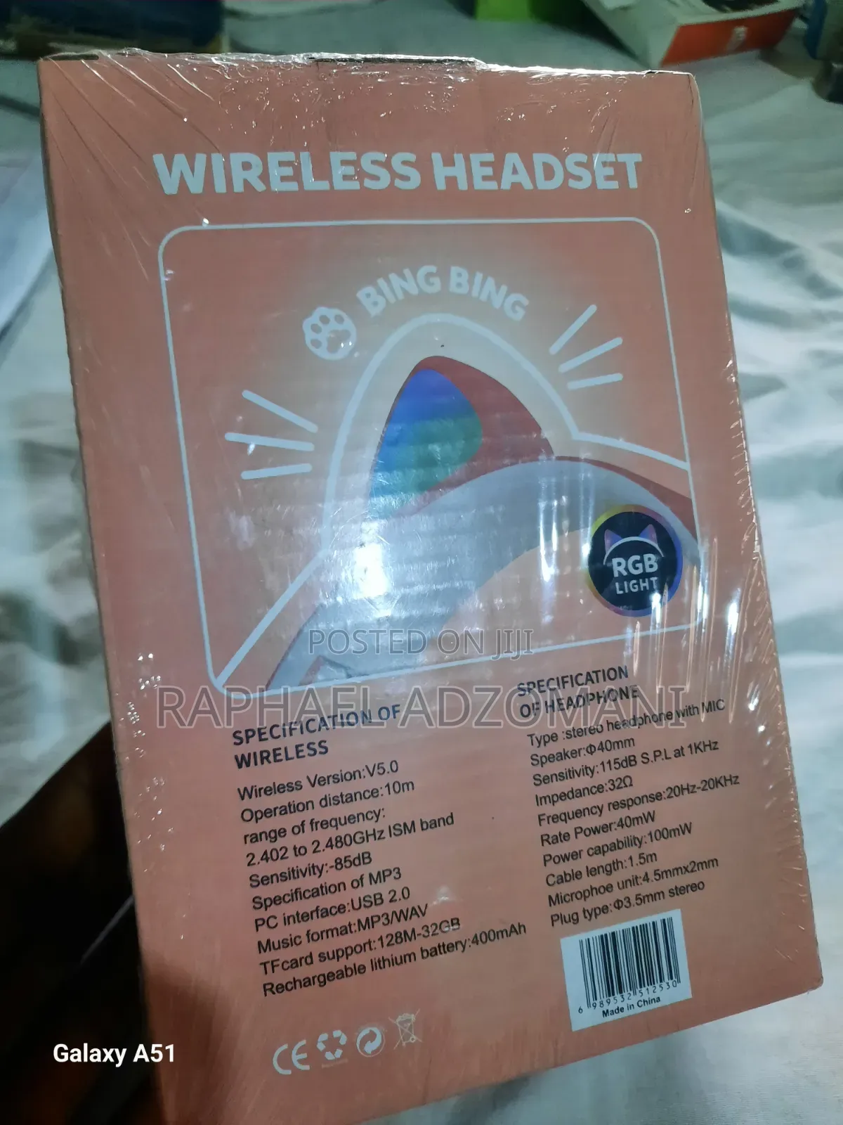Neat Cats B39m Bluetooth Headset- Clear Sound Guaranteed