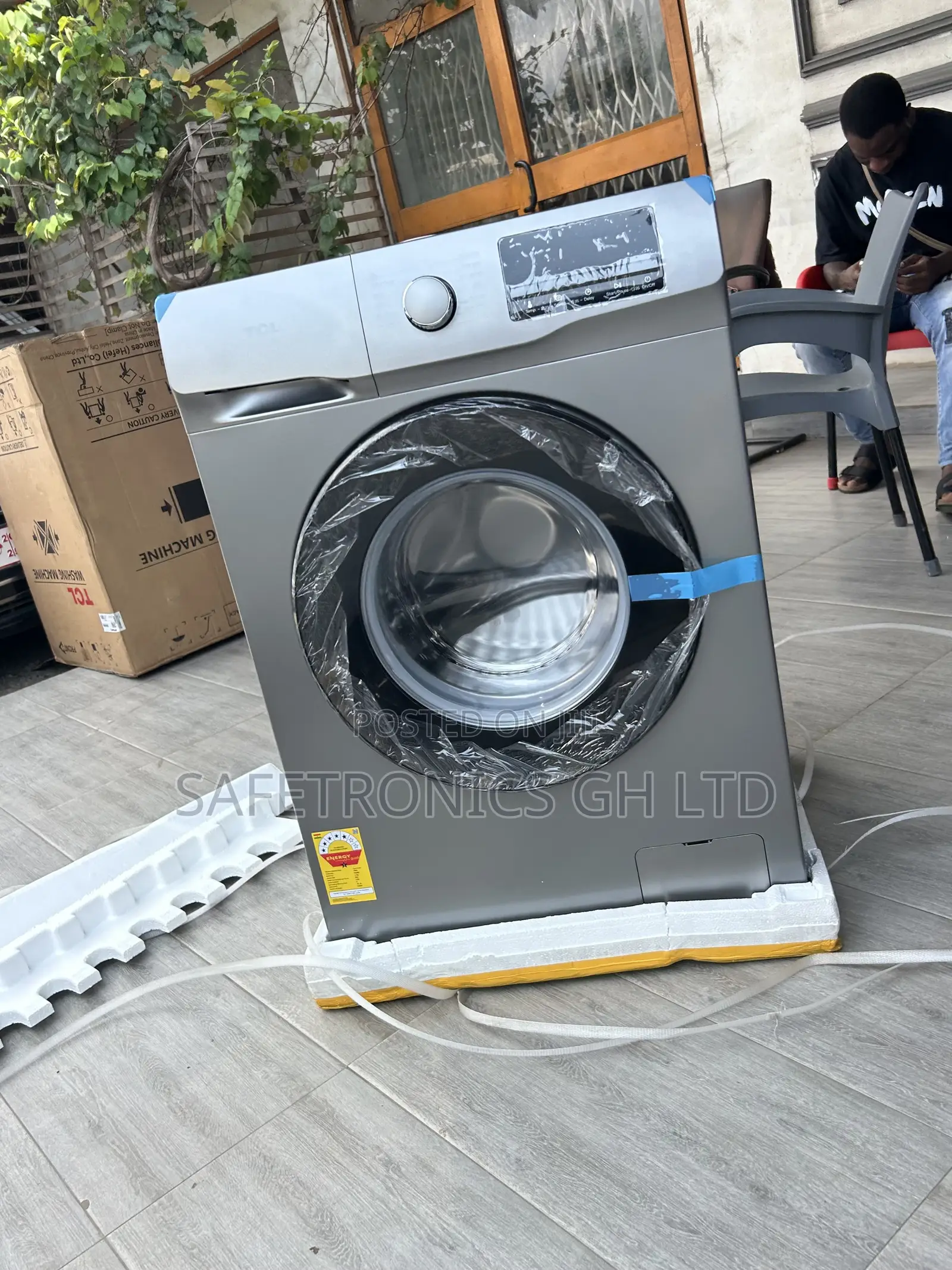 Super Reliable Lg Front Load 8kg, Washing Machine Inverter