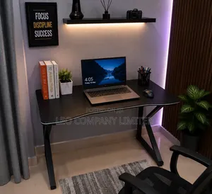 Modern Office/Gaming Desk 100cm – Strong Stylish Computer Table