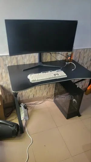 Modern Office/Gaming Desk 100cm – Strong Stylish Computer Table