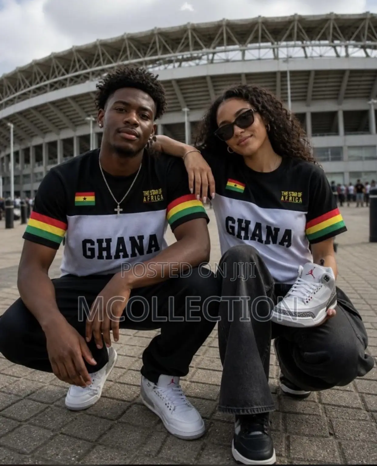 Ghana Jersey Thick Fabric